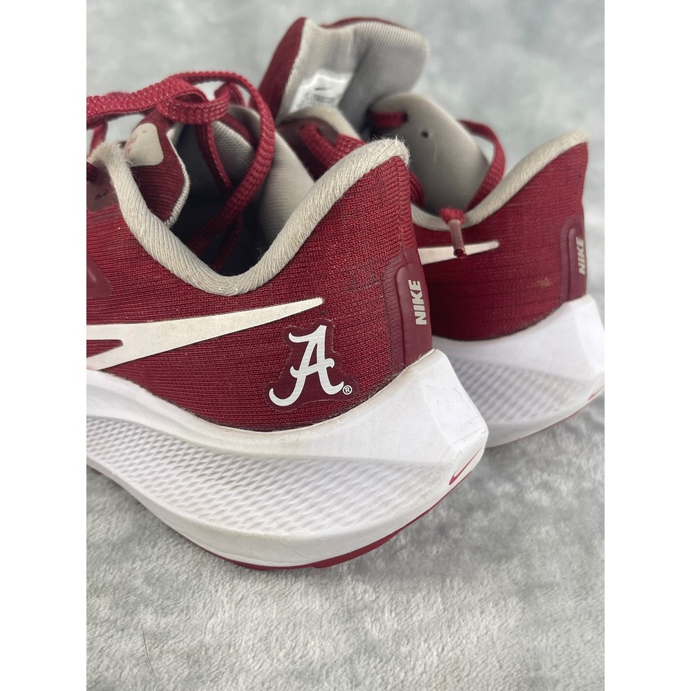 Nike Air Zoom Pegasus 39 Alabama Crimson Tide Mens 3.5 Red Good Running Shoes - Picture 6 of 10